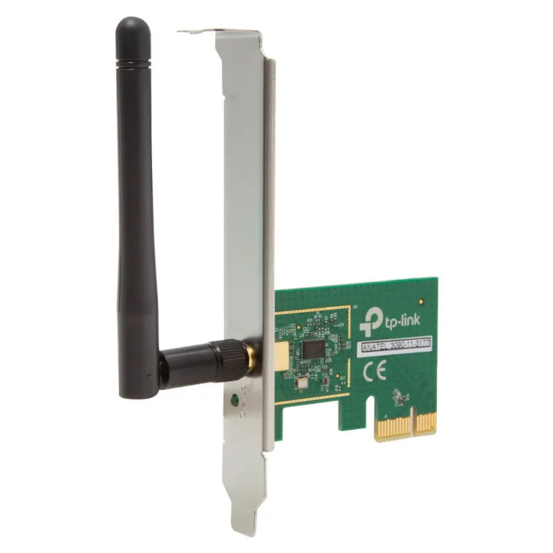 TARJETA DE RED TP-LINK TL-WN781ND 150 MBPS WIRELESS N PCIE, vista 2